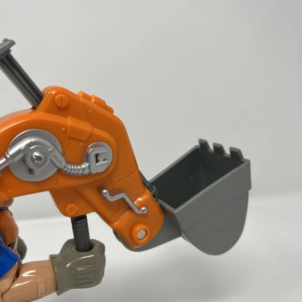 Rescue Heroes Construction Digger RIP ROCKEFELLER Action Figure TOY‎ 1998